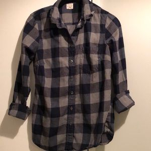 J. Crew Buffalo Check Flannel.